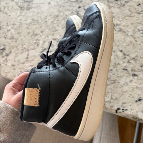 Nike Shoes - Victoria's Secret Black Knit Fabric